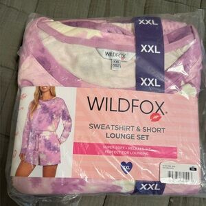 Wildfox Lavender and Cream Lounge Set